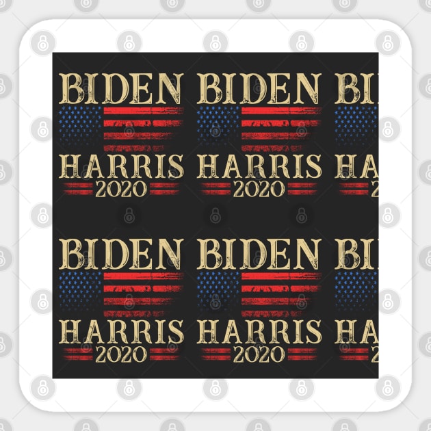 BIDEN HARRIS 2020  Scale Sticker by Sandra Hutter Designs